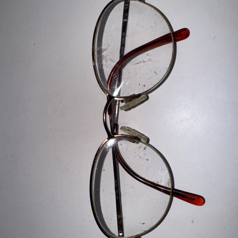 Splendor‎ Eyeglasses Frame SP 600 Women's Rose Gold Full Rim Oversized 52-19-135